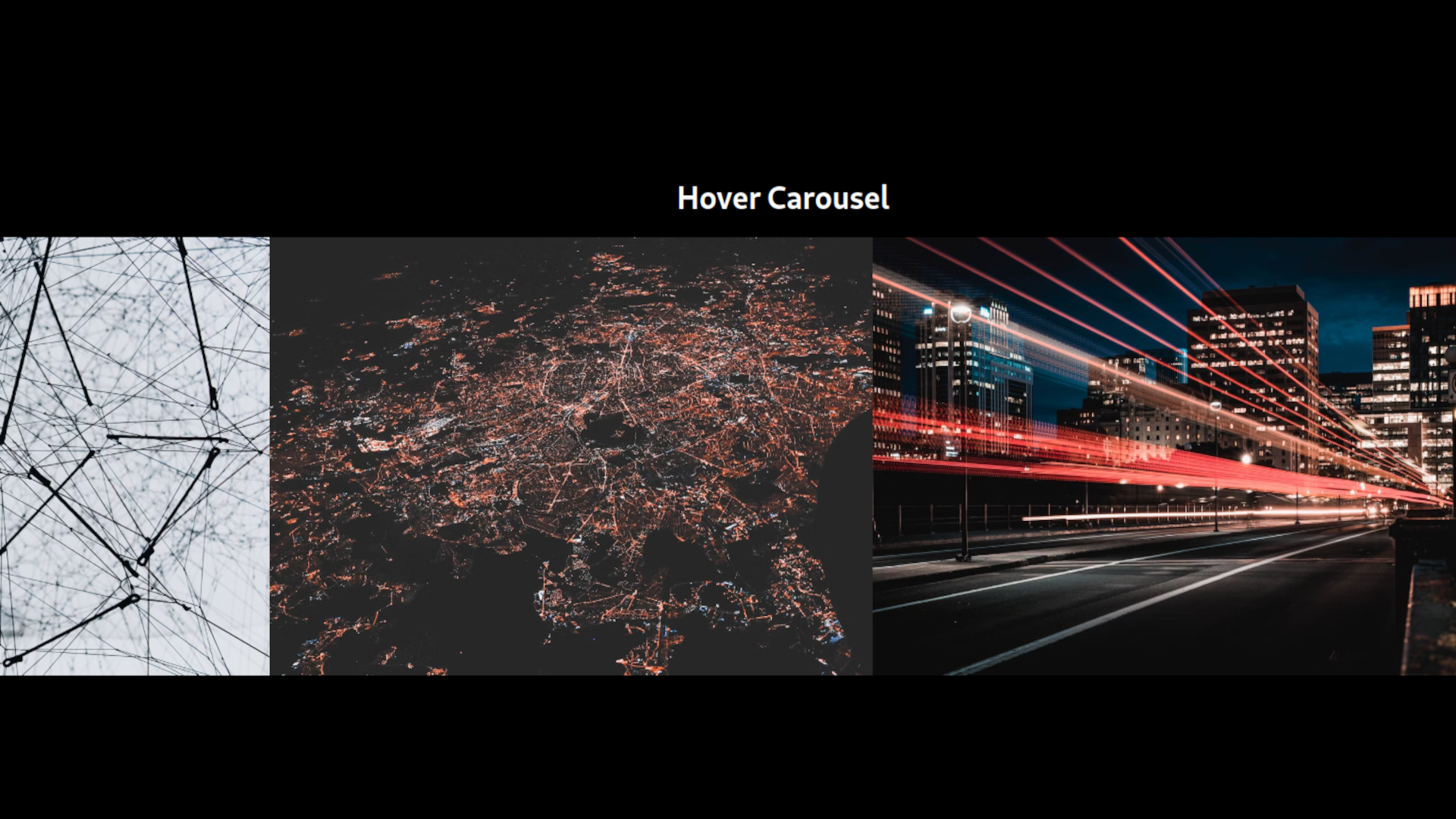 Hover Carousel (npm package)